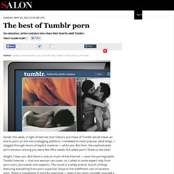 The best of Tumblr porn