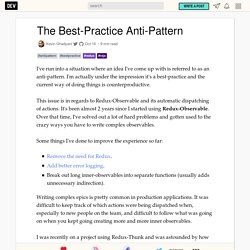 The Best-Practice Anti-Pattern