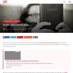 The Best 6 Sites to Get Free Ebooks
