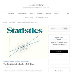 The Best Statistics Books Of All-Time -