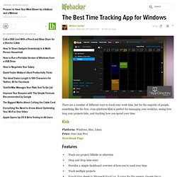 The Best Time Tracking App for Windows