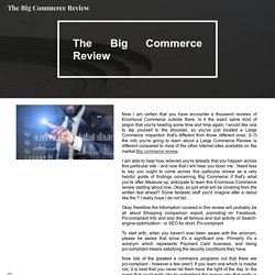 The Big Commerce Review