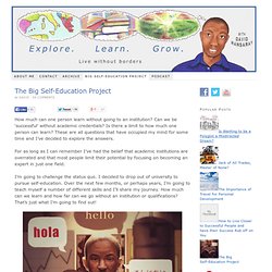 The Big Self-Education Project