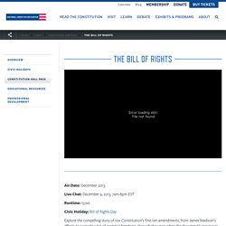The Bill of Rights - activity and 15 min vid