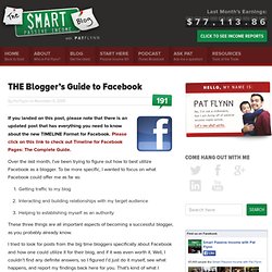 THE Blogger's Guide to Facebook