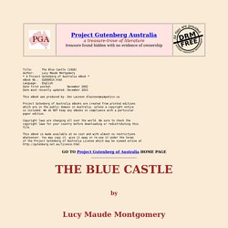 THE BLUE CASTLE