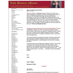 The Bogle Blog