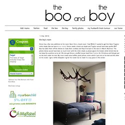 the boo and the boy: the boy's room
