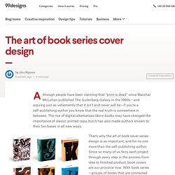 The art of book cover design for a series