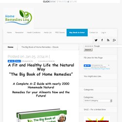 The Big Book of Home Remedies – Ebook