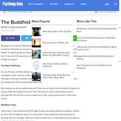 The Buddhist Answer to Bullies