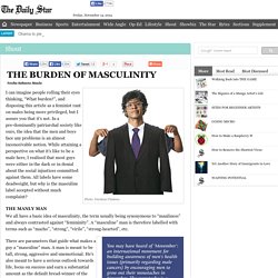 THE BURDEN OF MASCULINITY