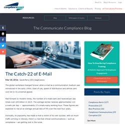 The Catch-22 of E-Mail