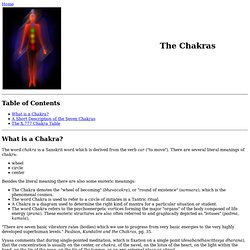 The Chakra System