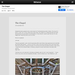 The Chapel on the Behance Network