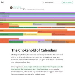 The Chokehold of Calendars