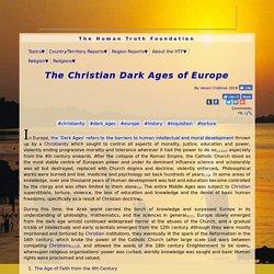 The Christian Dark Ages of Europe