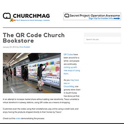 The QR Code Church Bookstore