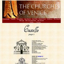 The Churches of Venice