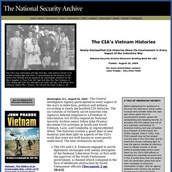 The CIA's Vietnam Histories