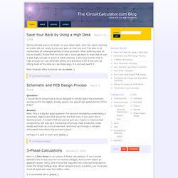 The CircuitCalculator.com Blog