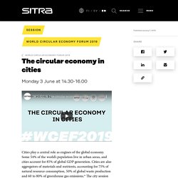 The circular economy in cities