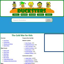 The Cold War - A Good Overview. DO NOT be put off by the fact it says 'for kids'!