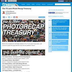 The TV.com Photo Recap Treasury