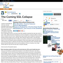 The Coming SQL Collapse