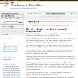 The Community Power Report