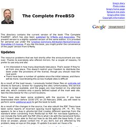The Complete FreeBSD