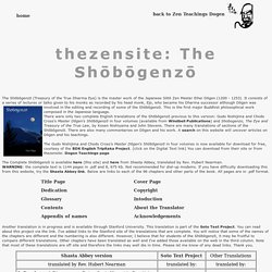 The Complete Shobogenzo