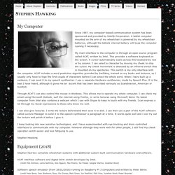 The Computer - Stephen Hawking