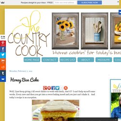 Honey Bun Cake
