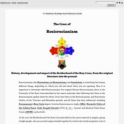 The Crux of Rosicrucianism