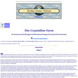 The Crystalline Form