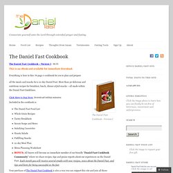 The Daniel Fast Cookbook « The Daniel Fast