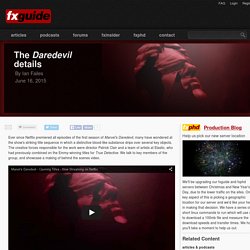 The Daredevil details