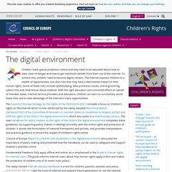 L’environnement numérique