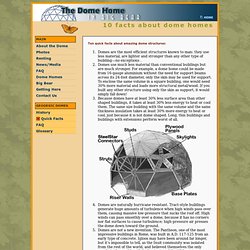 The Dome Home in Big Bear - Dome Homes Facts