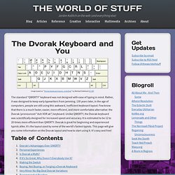 The Dvorak Keyboard and You