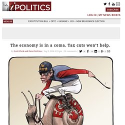 The economy is in a coma. Tax cuts won’t help.