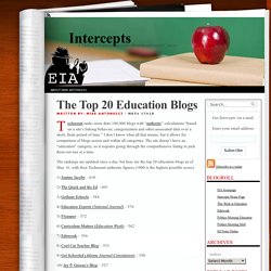 The Top 20 Education Blogs