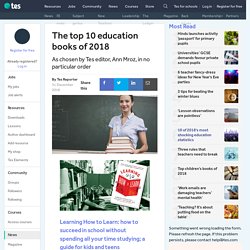 The top 10 education books of 2018