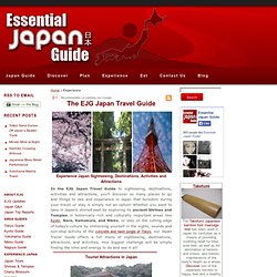 The EJG Japan Travel Guide