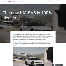 The new KIA EV6 is 100% electric - Cars and Motorcycles