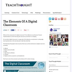 The Elements Of A Digital Classroom