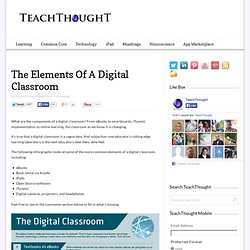 The Elements Of A Digital Classroom
