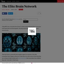 The Elite Brain Network - Alice G. Walton - Life