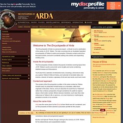 The Encyclopedia of Arda